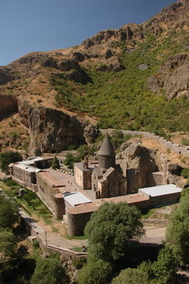 16. 9. 2010 15:48:40: Arménie 2010 - klášter Geghard (Králík)
