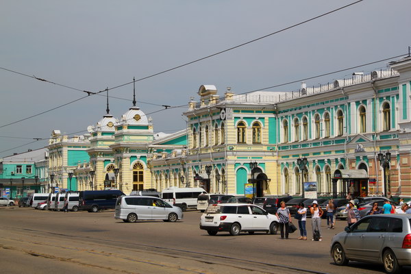 10. 8. 2019 13:52:28: Bajkal 2019 - Irkutsk, nádraží (Terka)