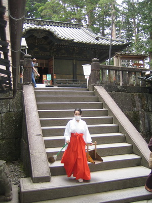 16. 5. 2006 14:55:45: Japonsko 2006 - Nikko - svatyně Tosho-gu (Jehlička)