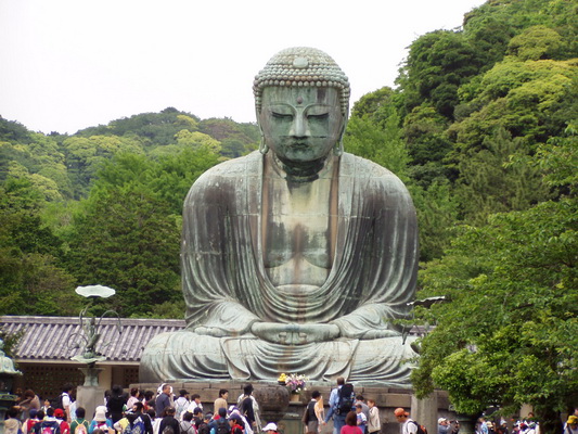 17. 5. 2006 14:12:36: Japonsko 2006 - Kamakura - Velký Budha (11,4 m) (Bobek)