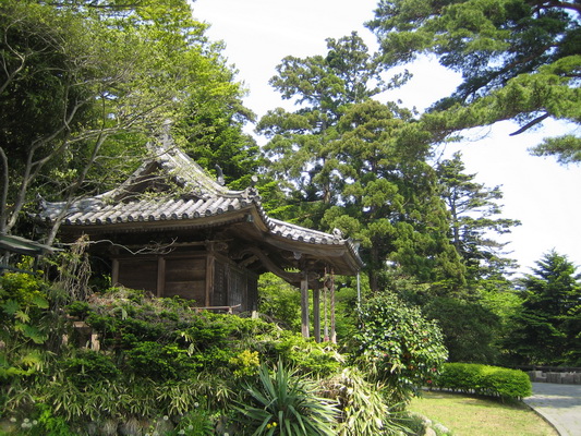 18. 5. 2006 13:30:54: Japonsko 2006 - Matsushima - ostrov Fukuura-jima s botanickou zahradou