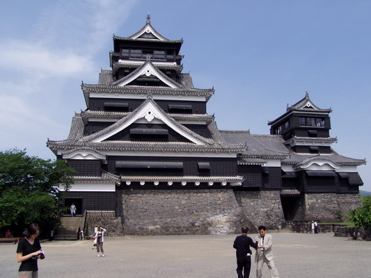 25. 5. 2006 9:41:18: Japonsko 2006 - Kumamoto - hrad