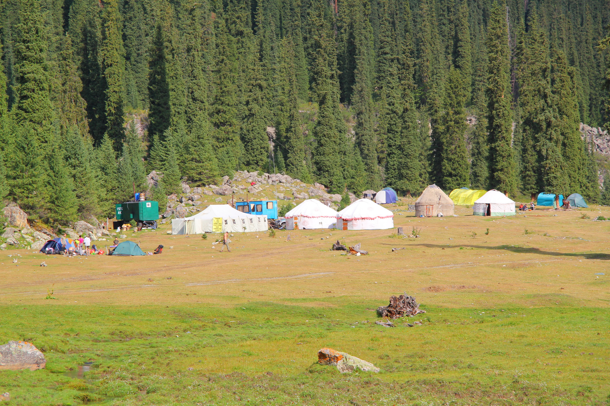Dolina Karakol - Base camp