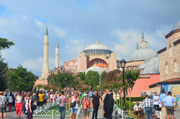 17. 8. 2014 15:58:31: Istanbul - Hagia Sophia (Králík)