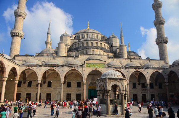 17. 8. 2014 16:10:18: Istanbul - Modrá mešita (Králík)
