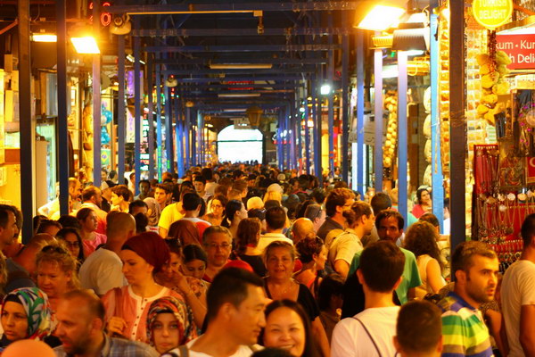 17. 8. 2014 17:21:31: Istanbul - Bazar s kořením