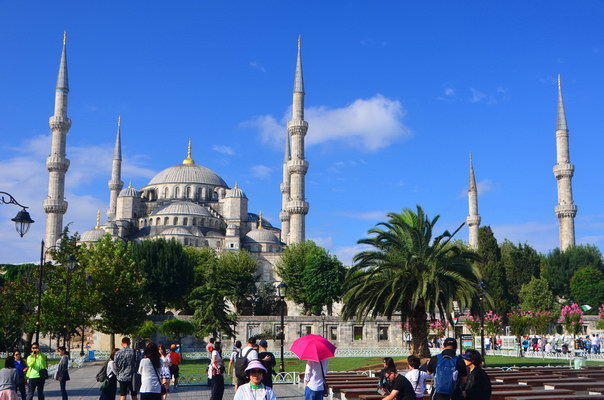 18. 8. 2014 9:21:20: Istanbul - Modrá mešita (Králík)