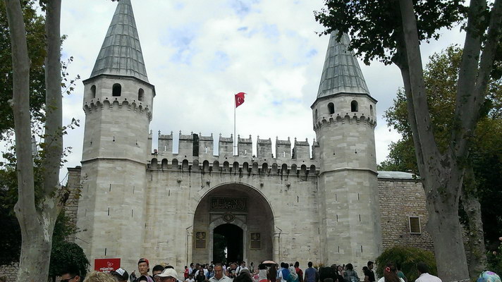 18. 8. 2014 14:11:54: Istanbul - Palác Topkapi (Vláďa)