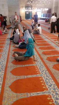 18. 8. 2014 18:40:26: Istanbul - Sulejmánova mešita (Vláďa)