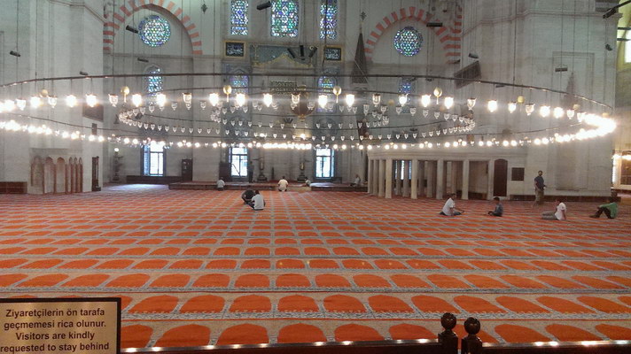18. 8. 2014 18:40:54: Istanbul - Sulejmánova mešita (Vláďa)