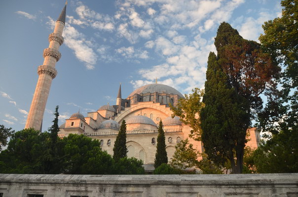 18. 8. 2014 19:35:55: Istanbul - Sulejmánova mešita (Králík)