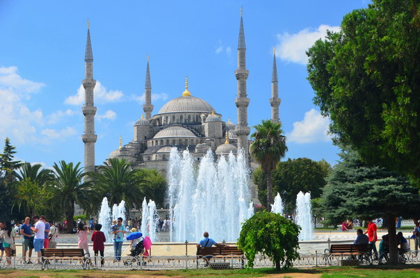 19. 8. 2014 11:39:59: Istanbul - Modrá mešita (Králík)