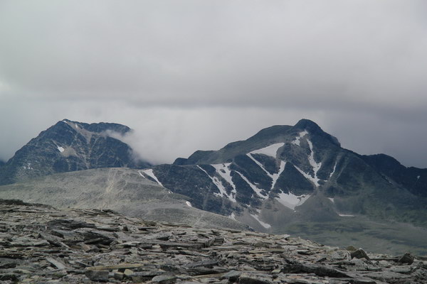19. 8. 2016 14:49:33: Norsko 2016 - Rondane - Výstup na horu Rondslottet, hora Veslesmeden