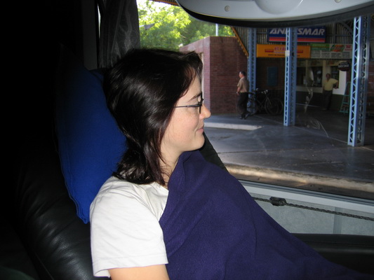 26. 11. 2005 7:40:00: Argentina 2005 - v autobuse do San Rafaea (Terka)