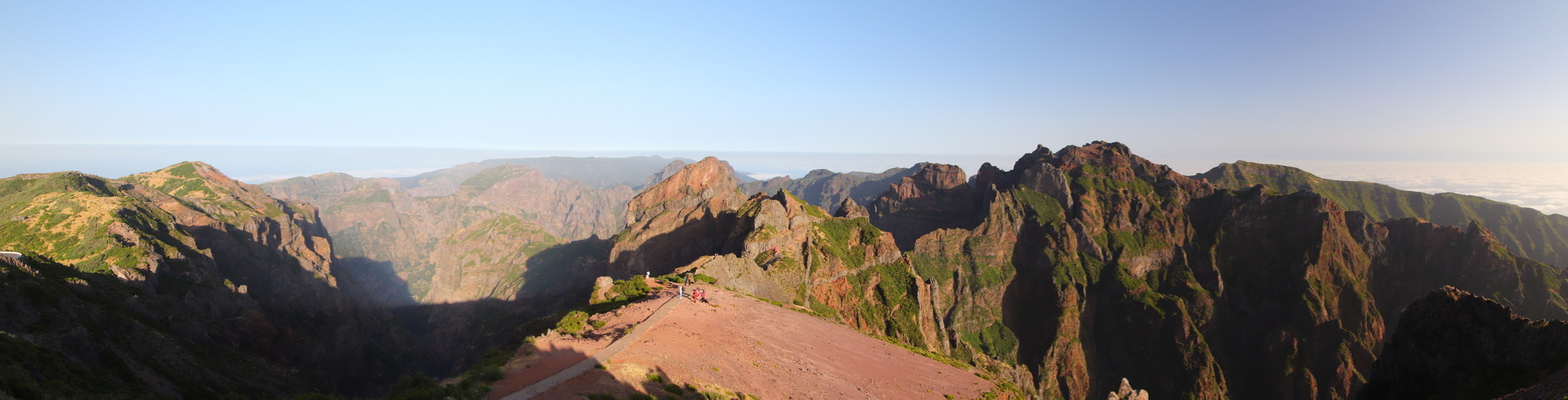 19. 8. 2021 8:55:19: Madeira 2021 - Cesta z Pico do Arieiro na Pico Ruivo (Vláďa)