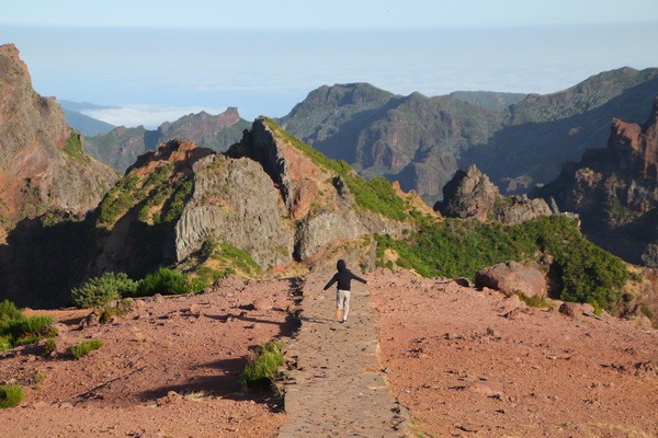 19. 8. 2021 9:00:23: Madeira 2021 - Cesta z Pico do Arieiro na Pico Ruivo (Vláďa)