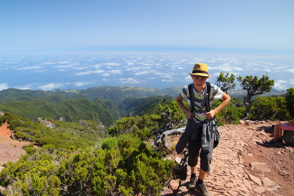 19. 8. 2021 12:03:13: Madeira 2021 - Cesta z Pico do Arieiro na Pico Ruivo (Vláďa)