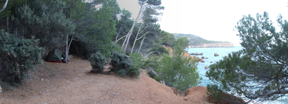 30. 3. 2024 7:19:20: Mallorca 2024 - Cesta z Deiy do Port de Sóller - Táboření na pobřeží (Vláďa)