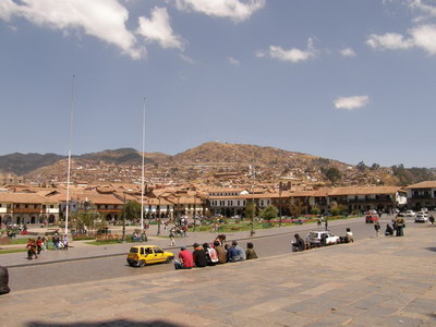 13. 9. 2007 10:17:31: Peru 2007 - Cuzco - Plaza de Armas (Bobek)