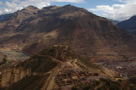 23. 9. 2007 15:24:00: Peru 2007 - Pisac - incká citadela